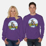 Joel And Ellie Adventure-unisex crew neck sweatshirt-joerawks