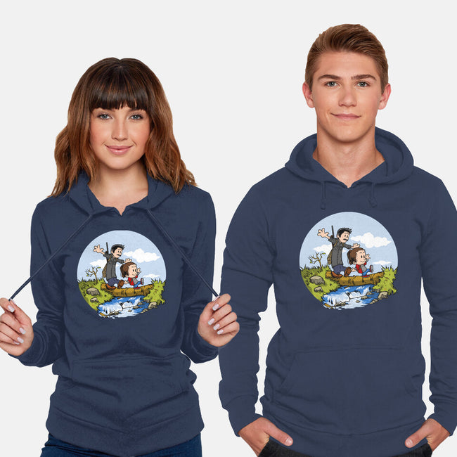 Joel And Ellie Adventure-unisex pullover sweatshirt-joerawks