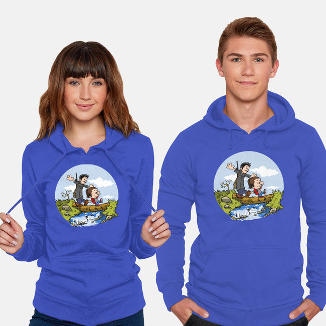 Joel And Ellie Adventure-unisex pullover sweatshirt-joerawks