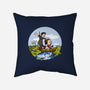 Joel And Ellie Adventure-none removable cover w insert throw pillow-joerawks