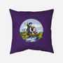 Joel And Ellie Adventure-none removable cover throw pillow-joerawks