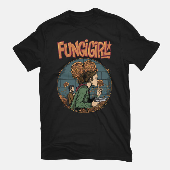 Fungi Girl-youth basic tee-joerawks