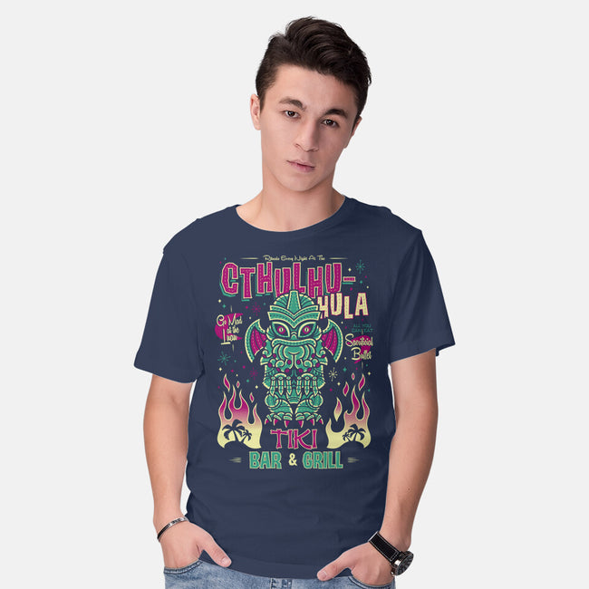 Cthulhu Hula-mens basic tee-Nemons