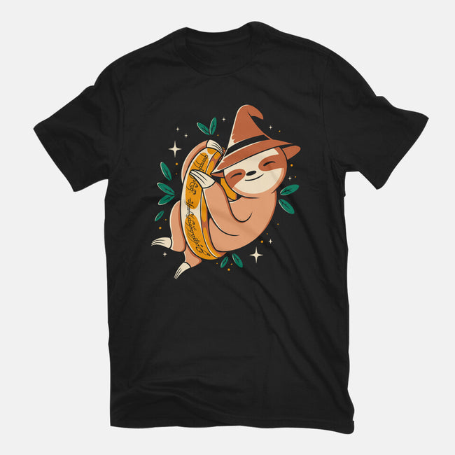 The Sloth Of The Rings-womens basic tee-Eoli Studio