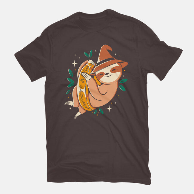 The Sloth Of The Rings-womens basic tee-Eoli Studio