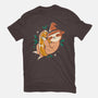 The Sloth Of The Rings-womens basic tee-Eoli Studio