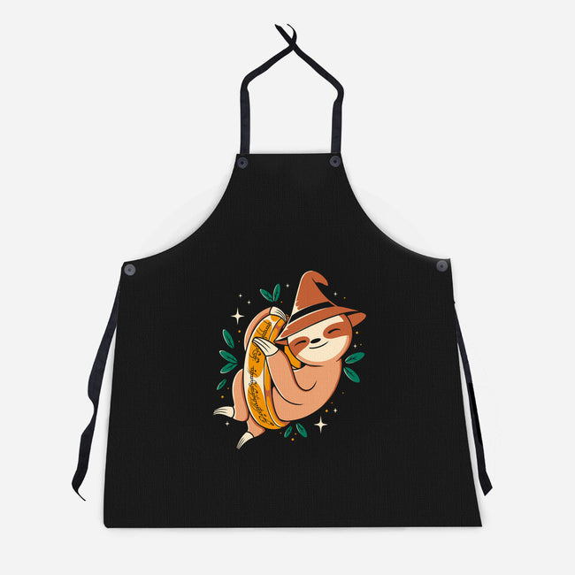 The Sloth Of The Rings-unisex kitchen apron-Eoli Studio