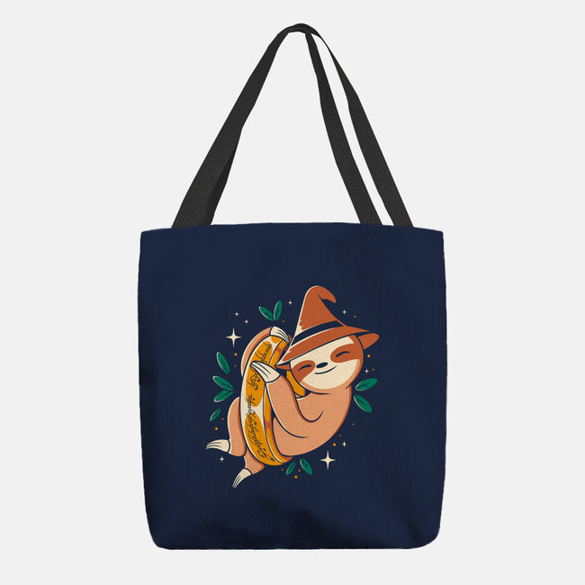 The Sloth Of The Rings-none basic tote bag-Eoli Studio