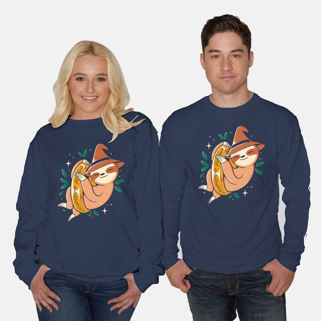 The Sloth Of The Rings-unisex crew neck sweatshirt-Eoli Studio