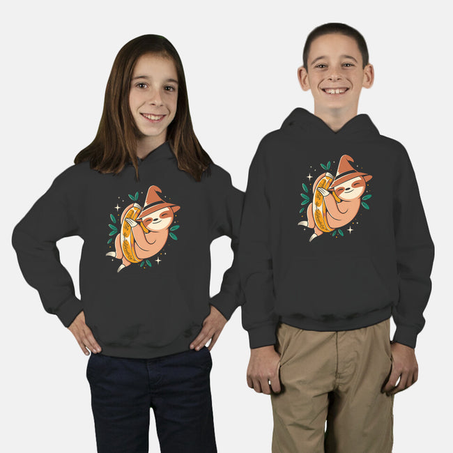 The Sloth Of The Rings-youth pullover sweatshirt-Eoli Studio