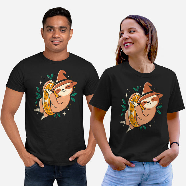 The Sloth Of The Rings-unisex basic tee-Eoli Studio