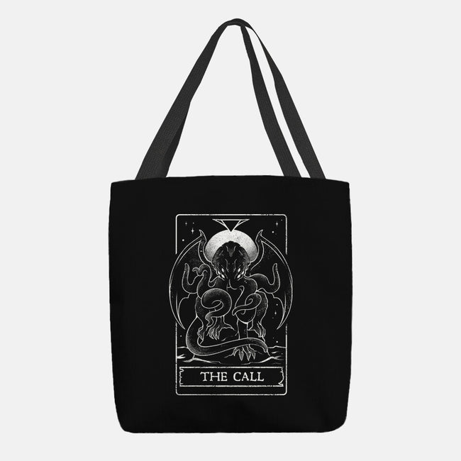 The Call Tarot-none basic tote bag-eduely