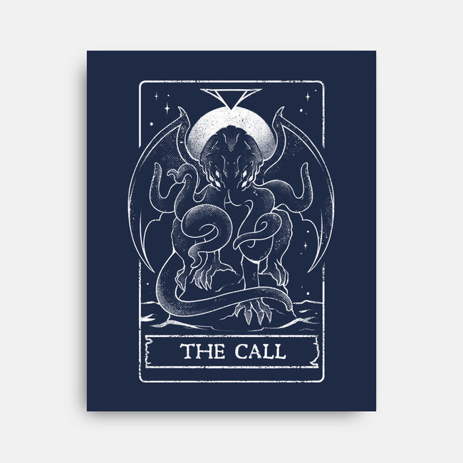 The Call Tarot-none stretched canvas-eduely