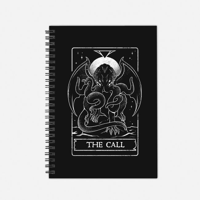 The Call Tarot-none dot grid notebook-eduely