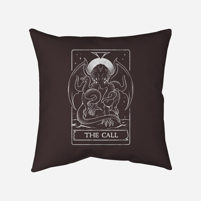 The Call Tarot-none removable cover w insert throw pillow-eduely