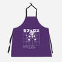 Polygonal Archenemy-unisex kitchen apron-estudiofitas
