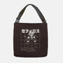 Polygonal Archenemy-none adjustable tote bag-estudiofitas