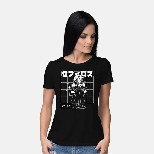 Polygonal Archenemy-womens basic tee-estudiofitas