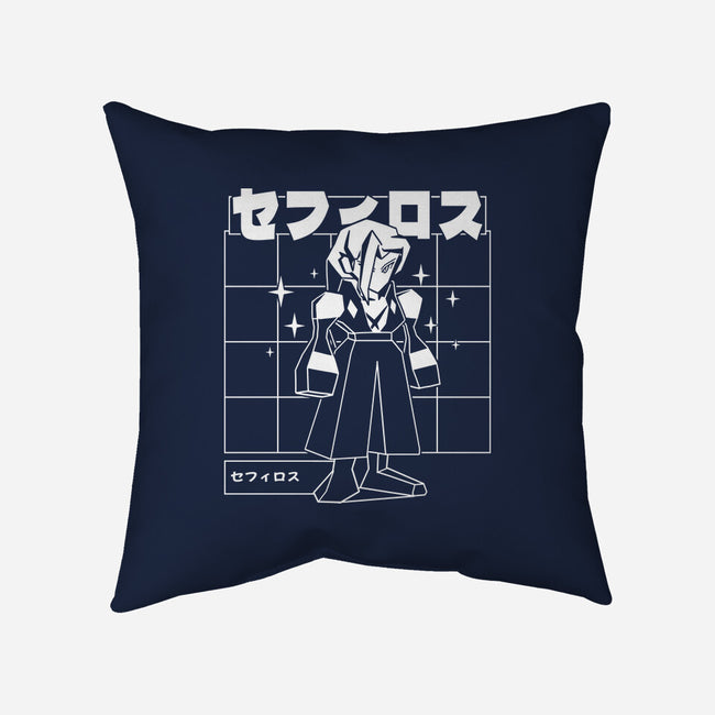 Polygonal Archenemy-none removable cover throw pillow-estudiofitas