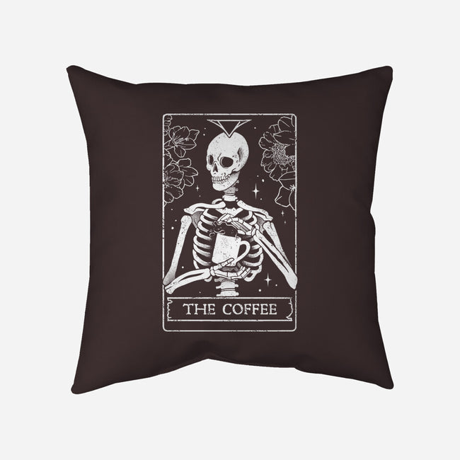 The Coffee-none removable cover w insert throw pillow-eduely