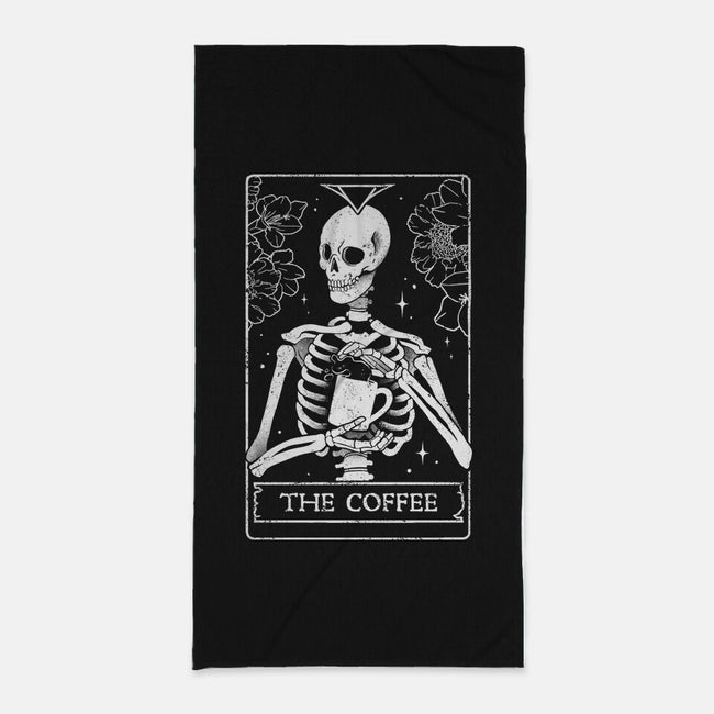 The Coffee-none beach towel-eduely