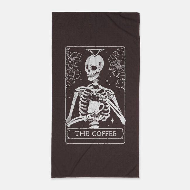The Coffee-none beach towel-eduely