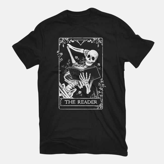 The Reader-womens fitted tee-eduely