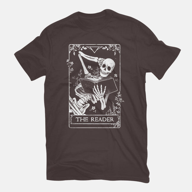 The Reader-womens basic tee-eduely