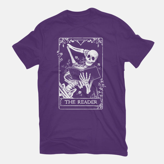 The Reader-womens basic tee-eduely