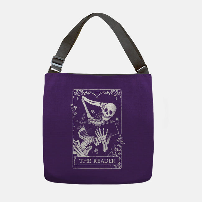 The Reader-none adjustable tote bag-eduely