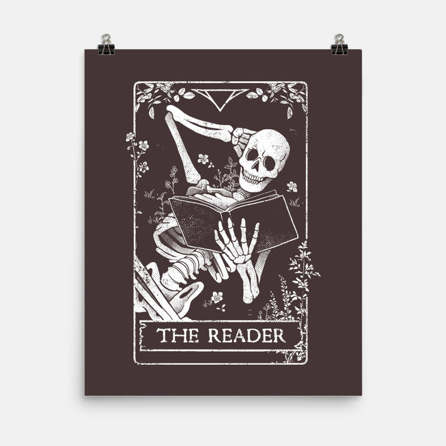 The Reader-none matte poster-eduely