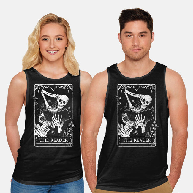 The Reader-unisex basic tank-eduely