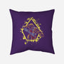 Silhouette Of Power-none removable cover throw pillow-nickzzarto