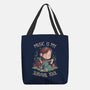 Music Is My Survival Tool-none basic tote bag-eduely