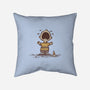 Anguish-none removable cover throw pillow-kg07