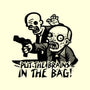 Put The Brains In The Bag-none glossy sticker-Spacedat120