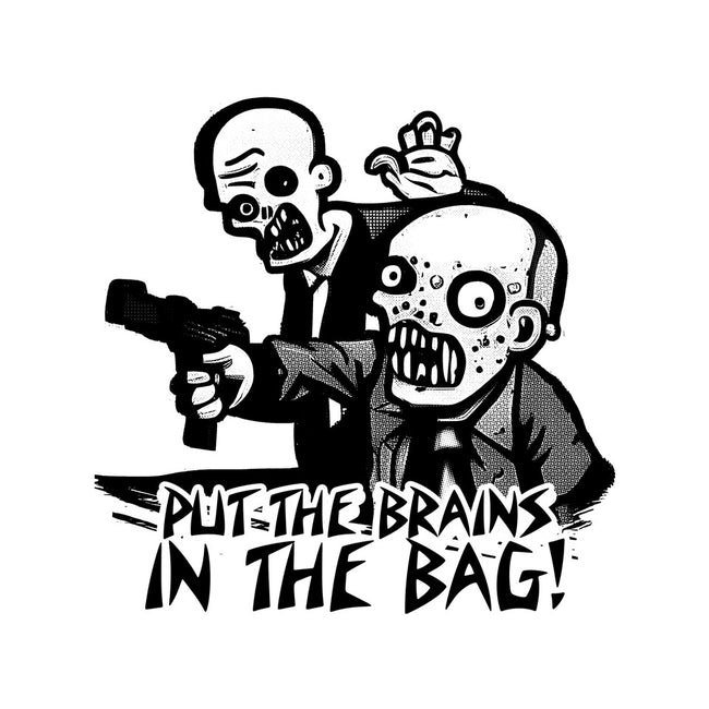 Put The Brains In The Bag-none fleece blanket-Spacedat120