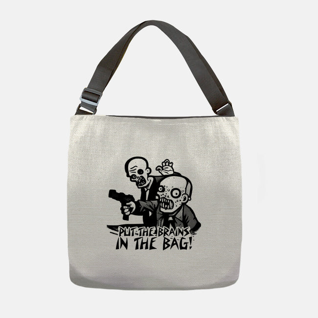 Put The Brains In The Bag-none adjustable tote bag-Spacedat120