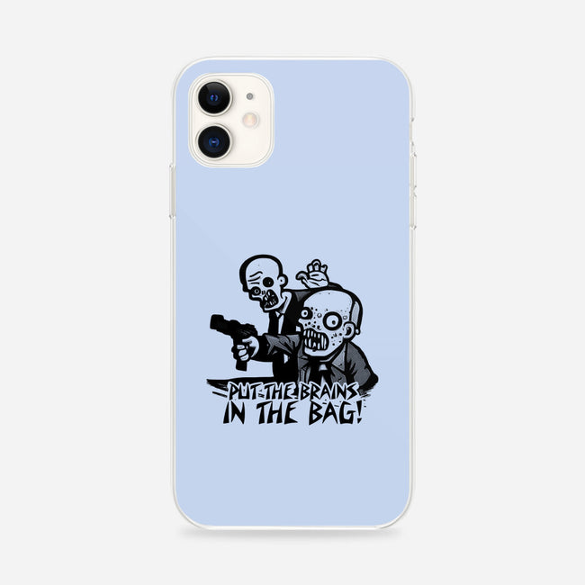 Put The Brains In The Bag-iphone snap phone case-Spacedat120