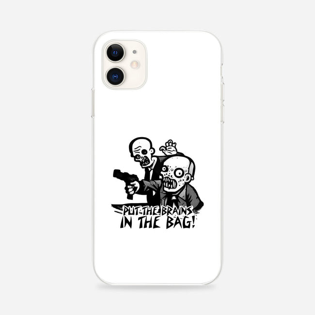Put The Brains In The Bag-iphone snap phone case-Spacedat120