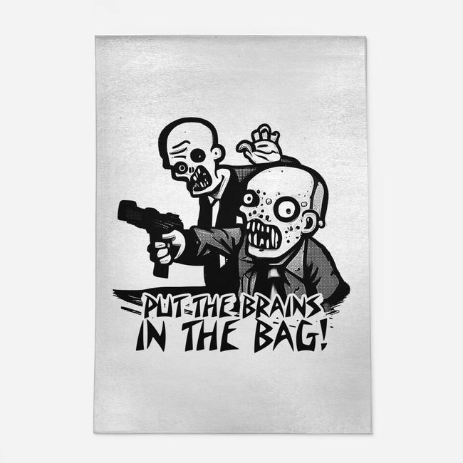Put The Brains In The Bag-none indoor rug-Spacedat120