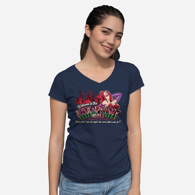 IPC Hollywood-womens v-neck tee-goodidearyan