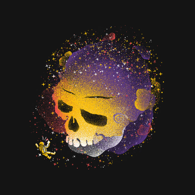 Skull Galaxy-womens v-neck tee-tobefonseca