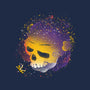 Skull Galaxy-none memory foam bath mat-tobefonseca