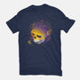 Skull Galaxy-womens basic tee-tobefonseca