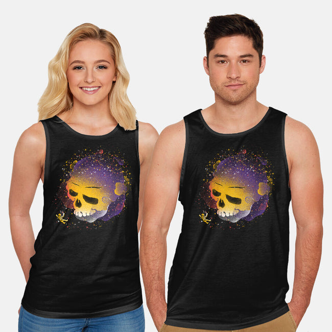 Skull Galaxy-unisex basic tank-tobefonseca