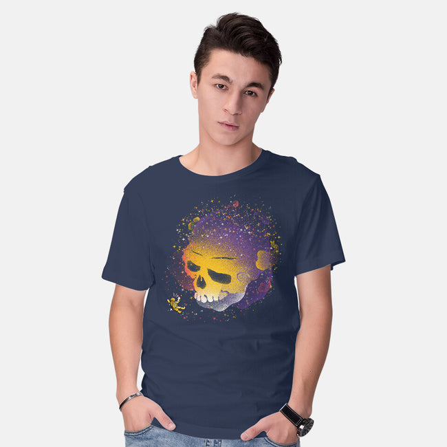 Skull Galaxy-mens basic tee-tobefonseca