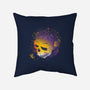 Skull Galaxy-none removable cover w insert throw pillow-tobefonseca