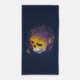Skull Galaxy-none beach towel-tobefonseca