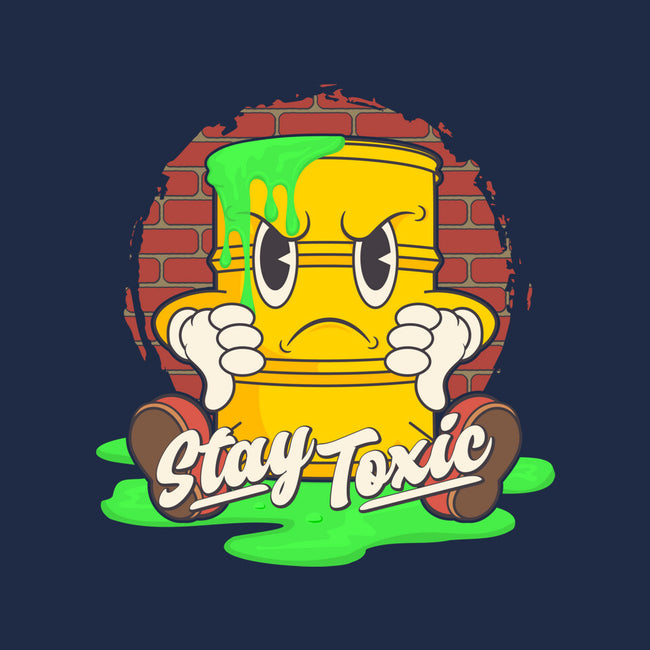 Stay Toxic-none beach towel-RoboMega